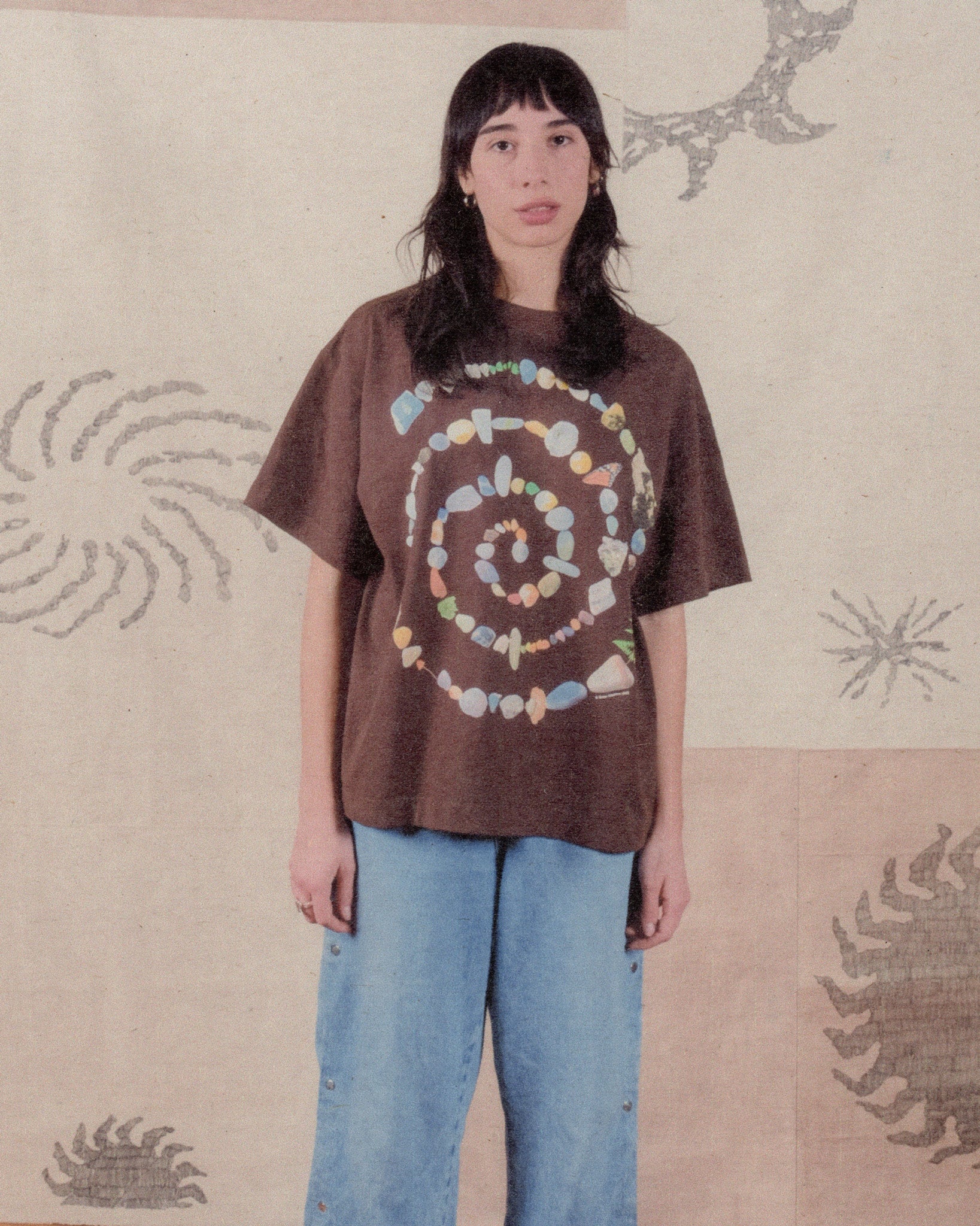 I'M SPIRALING tee