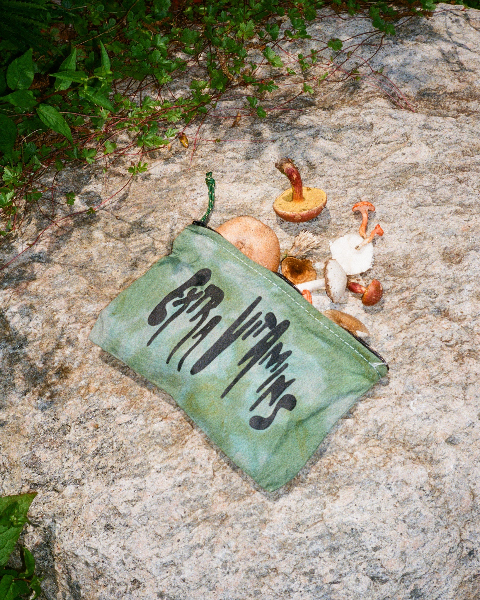 ZIP BAG - green
