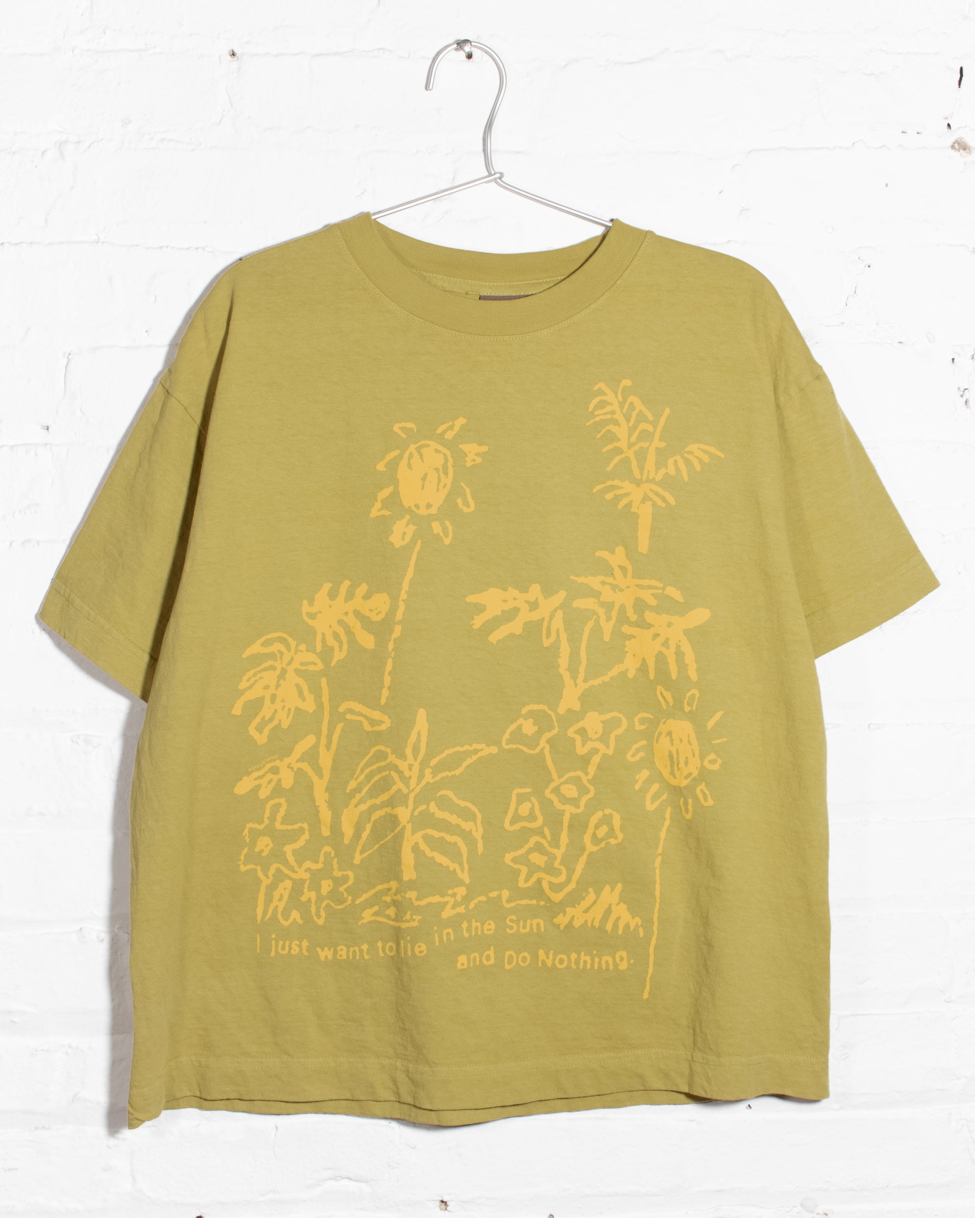 DO NOTHING tee - green