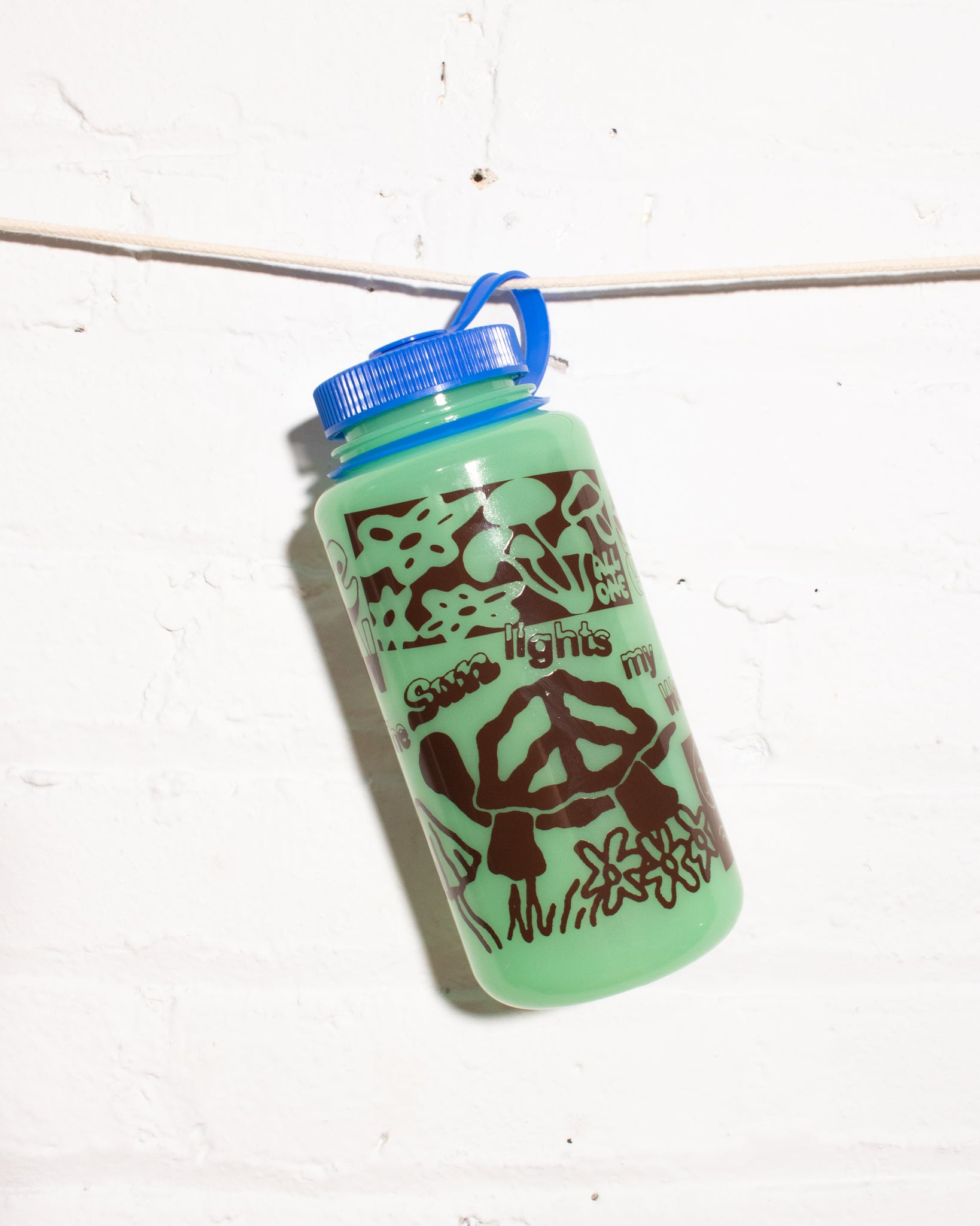 32oz Spa Day Nalgene (Glow in the Dark) – Item Label