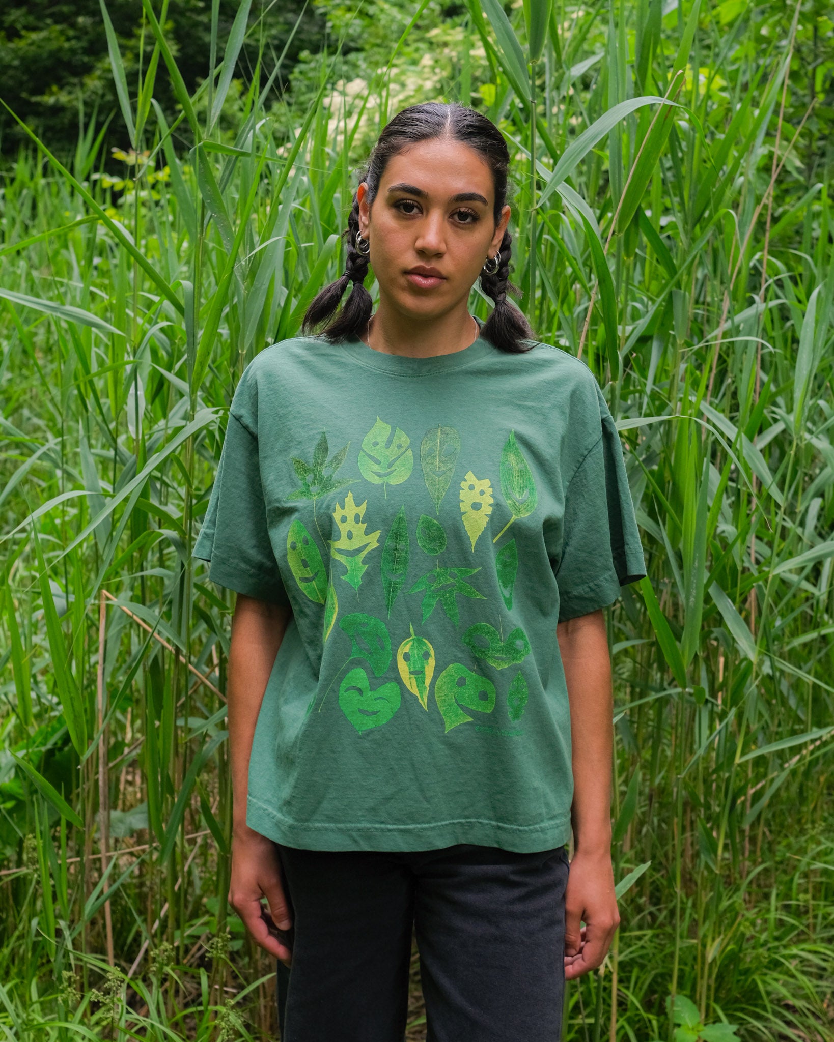 Leaf deals green shirt