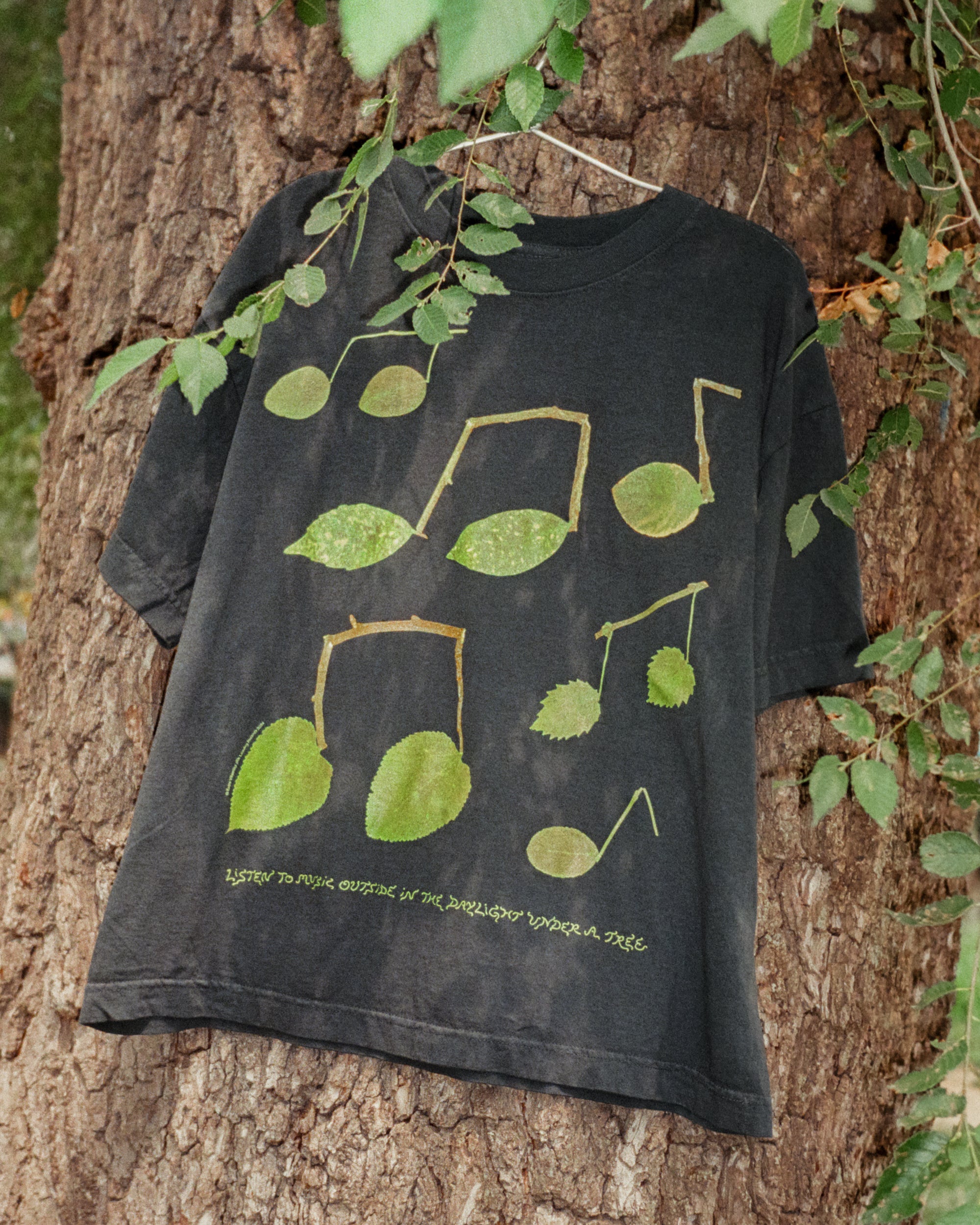 TREE MUSIC tee - slate