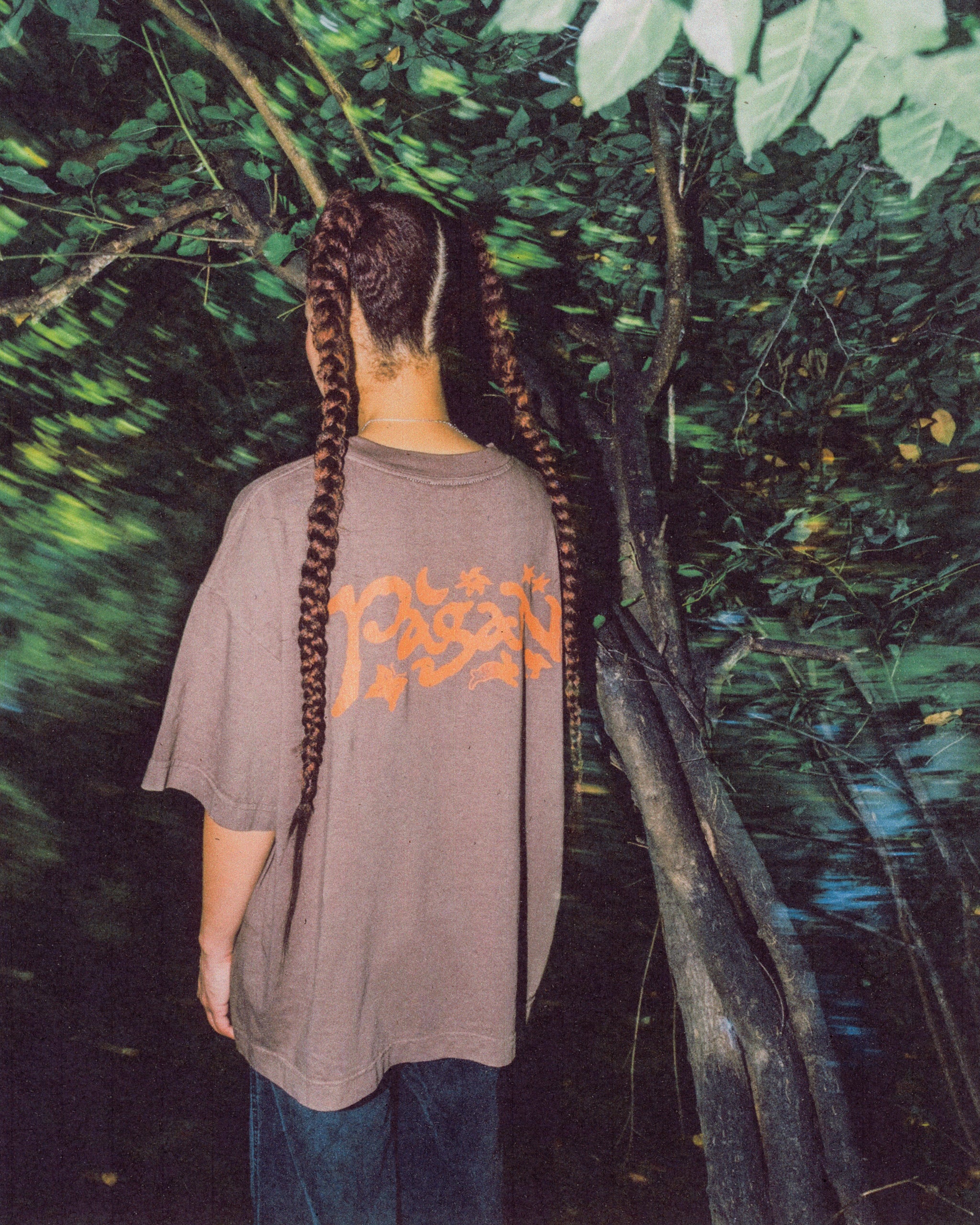 PAGAN tee - brown