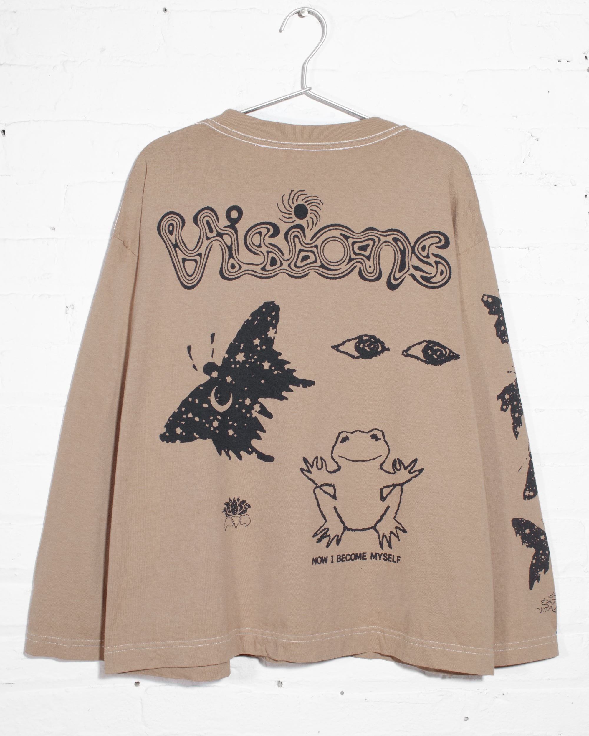 トップス Matching Long Sleeve Vitamin Mixture Chlorine