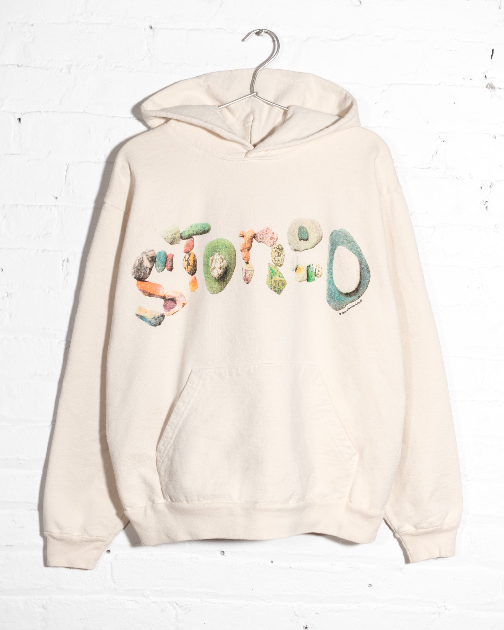 STONED hoodie - off-white