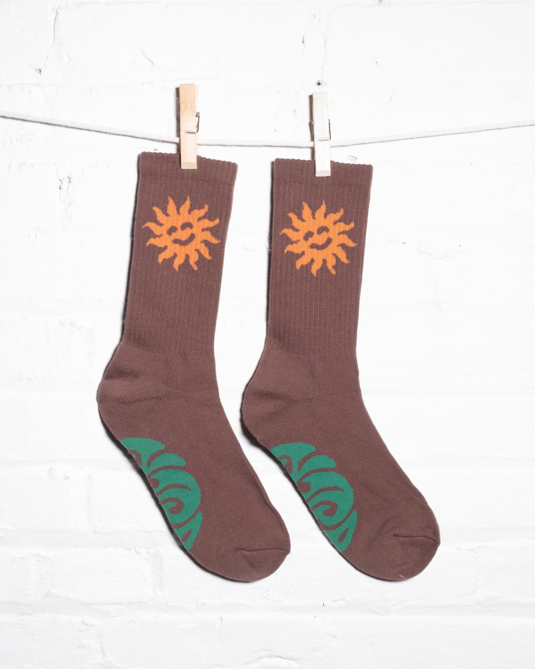 SUN socks - brown