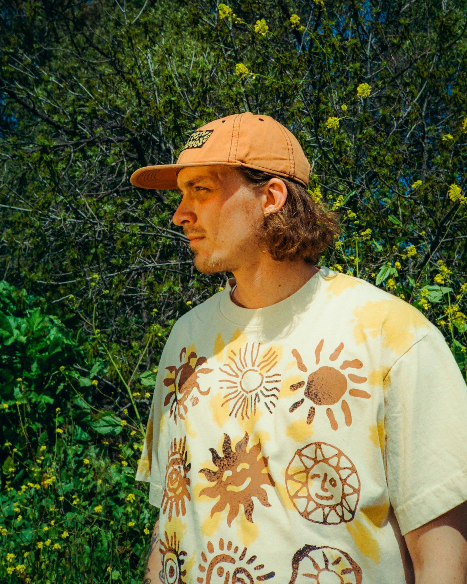 SUN LIGHT tee - tiedye
