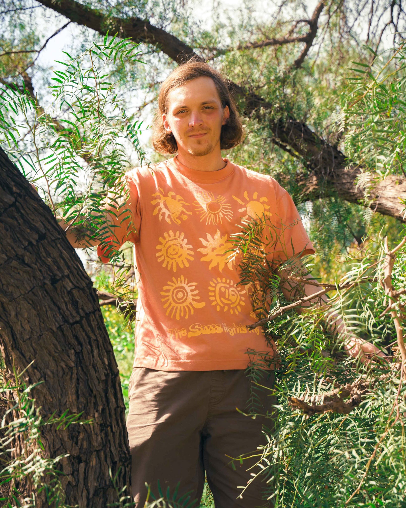 SUN LIGHT tee - orange – Extra Vitamins
