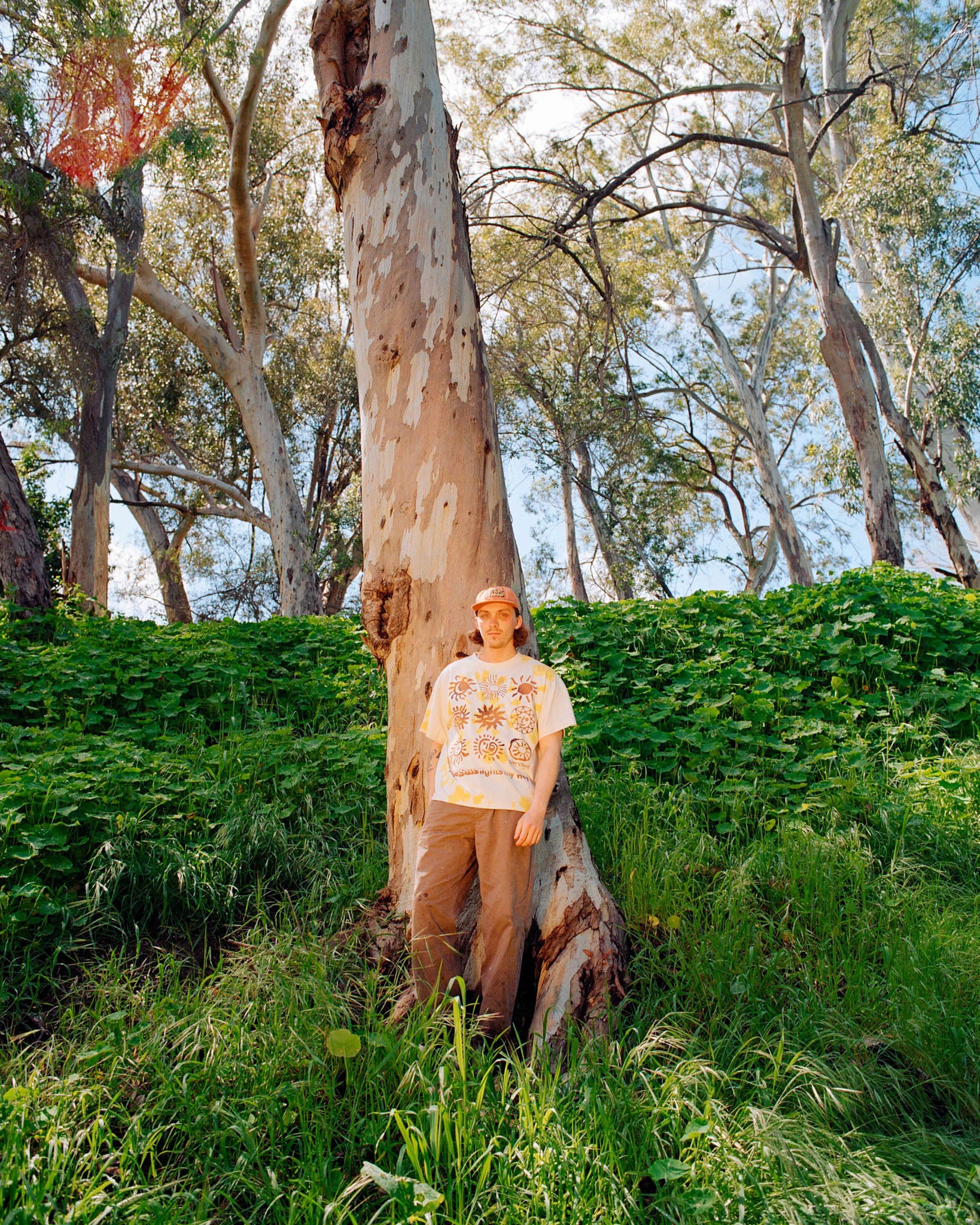 SUN LIGHT tee - tiedye