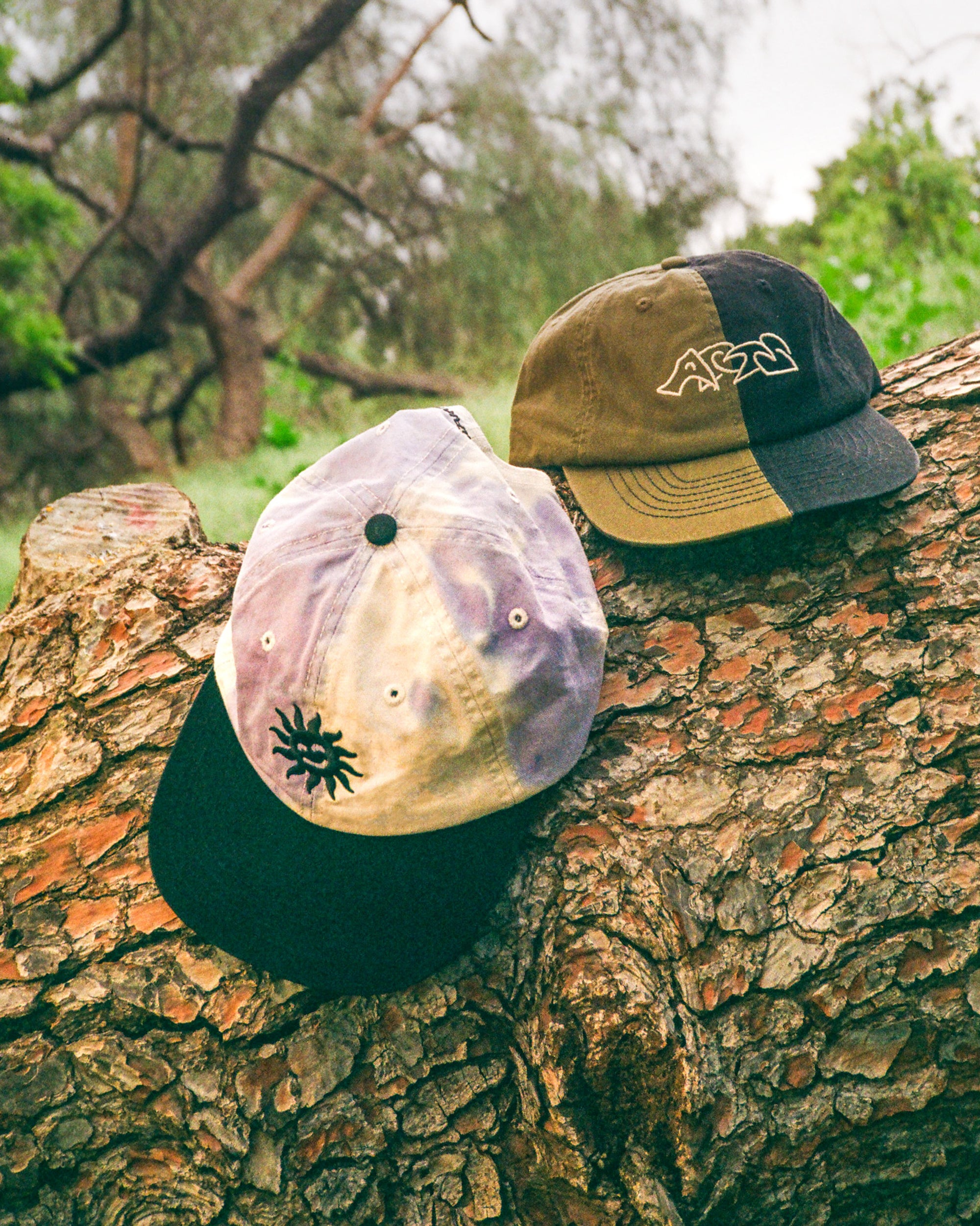 SUN hat - PURPLE DYE