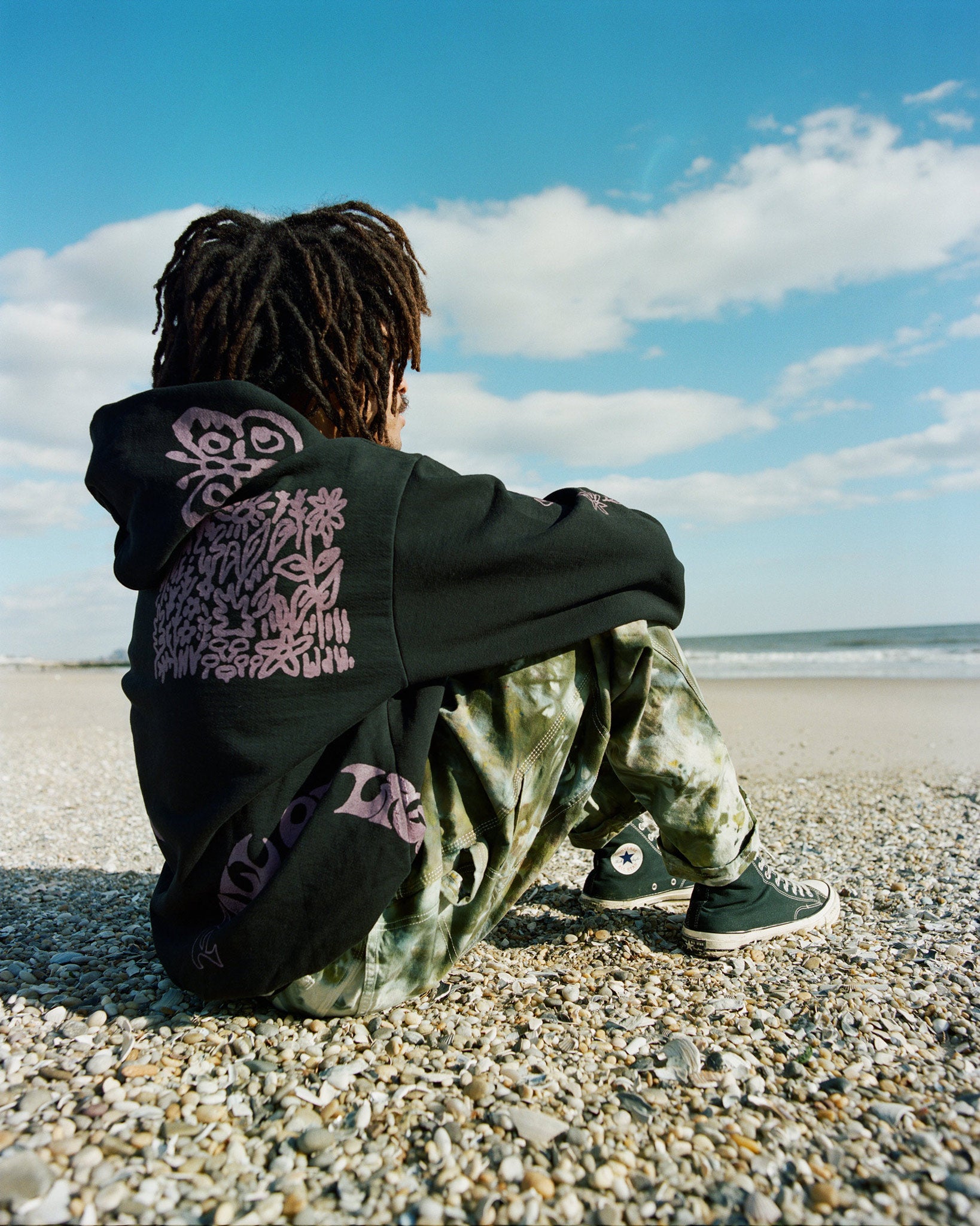 MAGIC EARTH zip hoodie