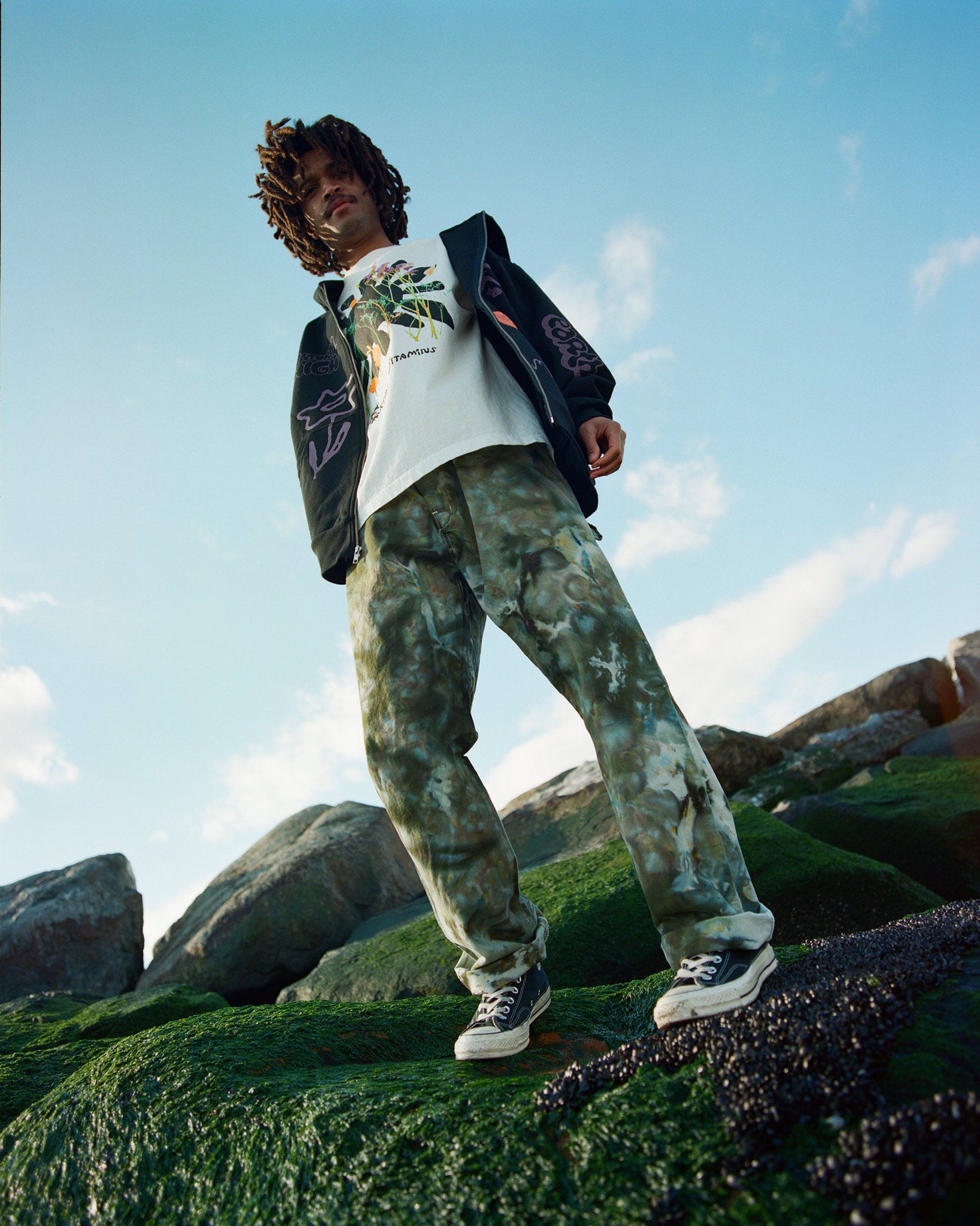 MAGIC EARTH zip hoodie