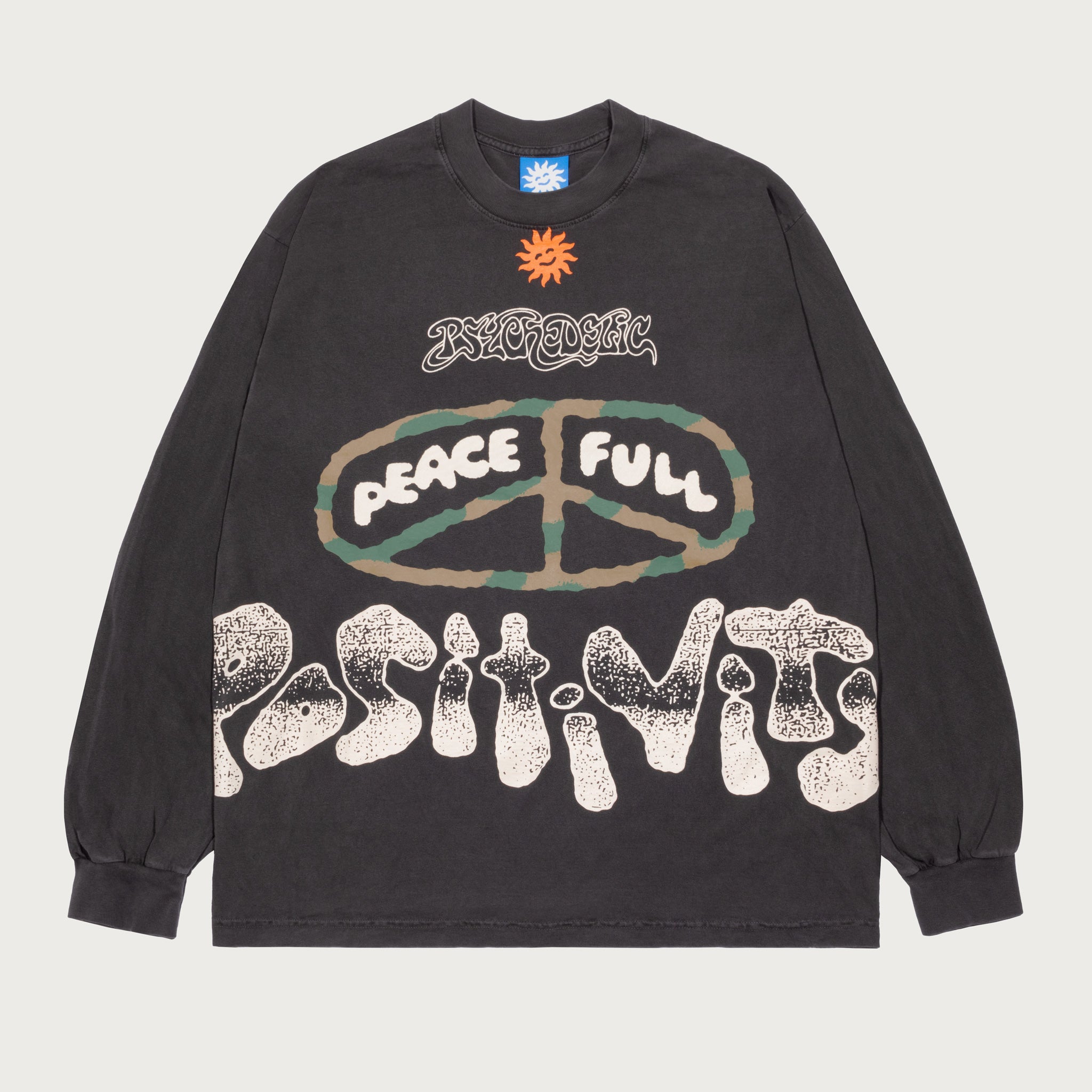 PSYCHEDELIC PEACEFUL POSITIVITY longsleeve