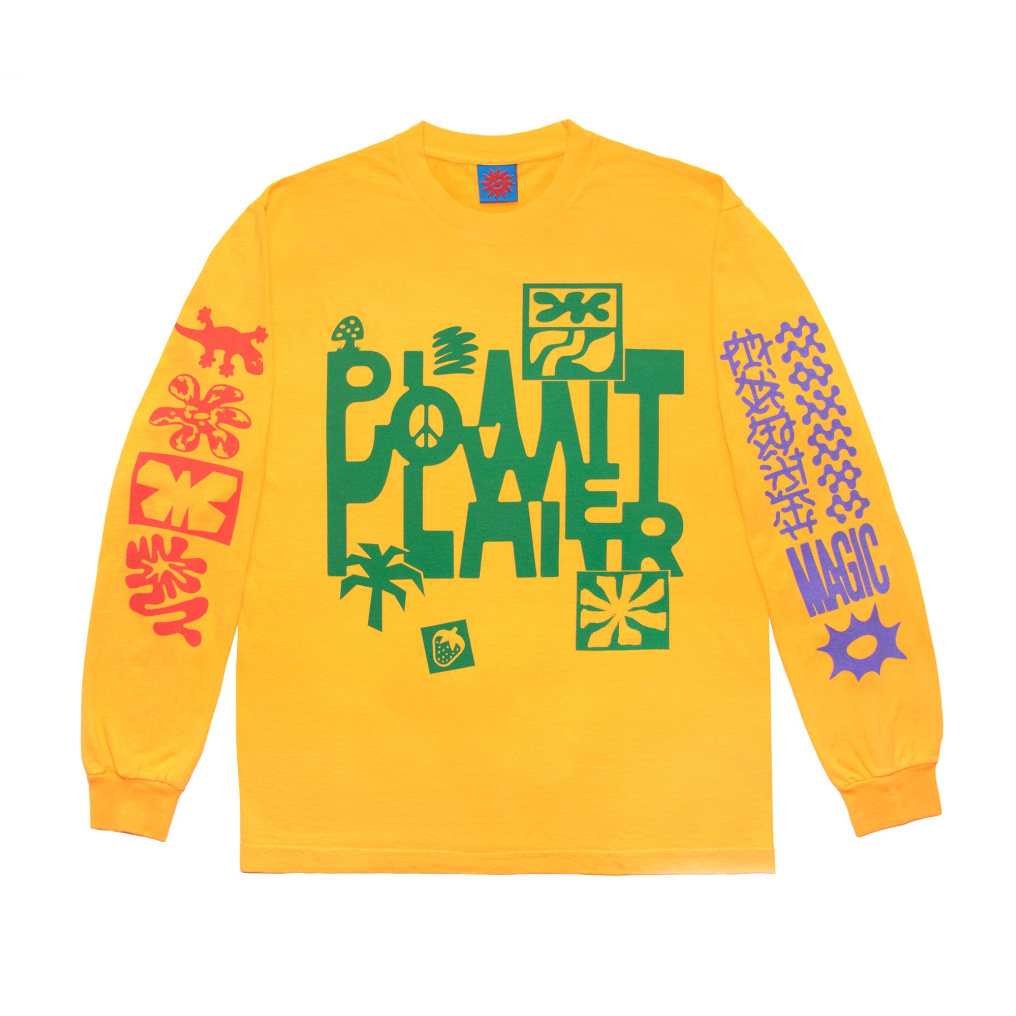 Plant Power Longsleeve - yellow