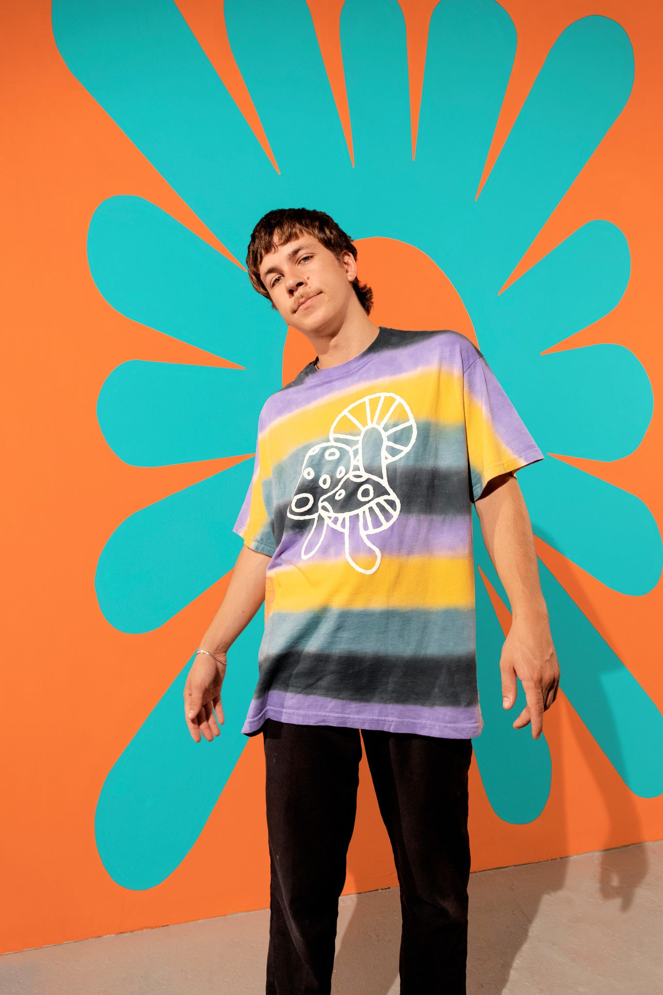 Mushroom Stripe T-shirt