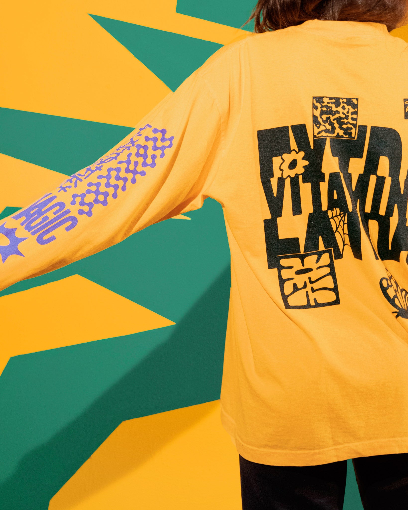 Plant Power Longsleeve - yellow