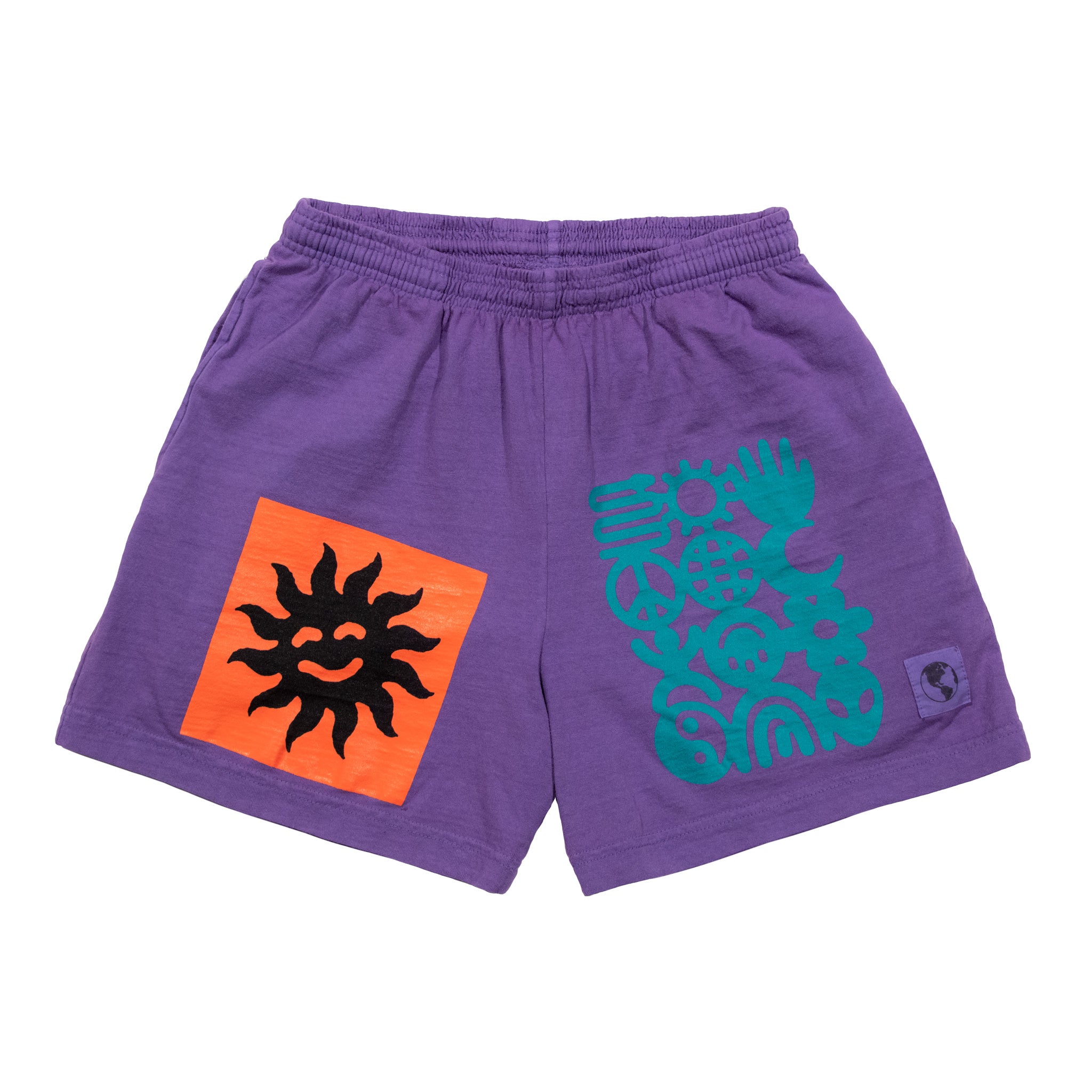 Purple Sun Shorts