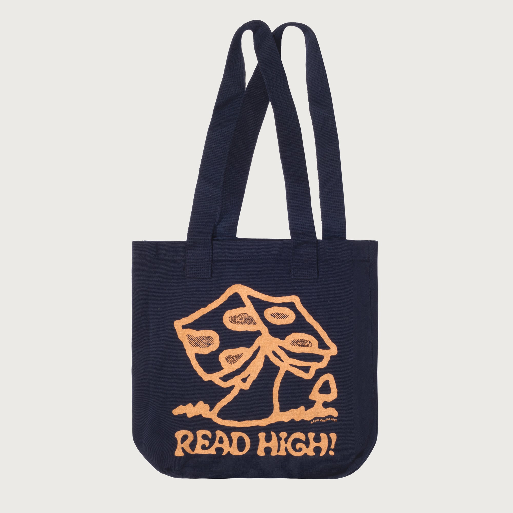 READ HIGH mushroom tote