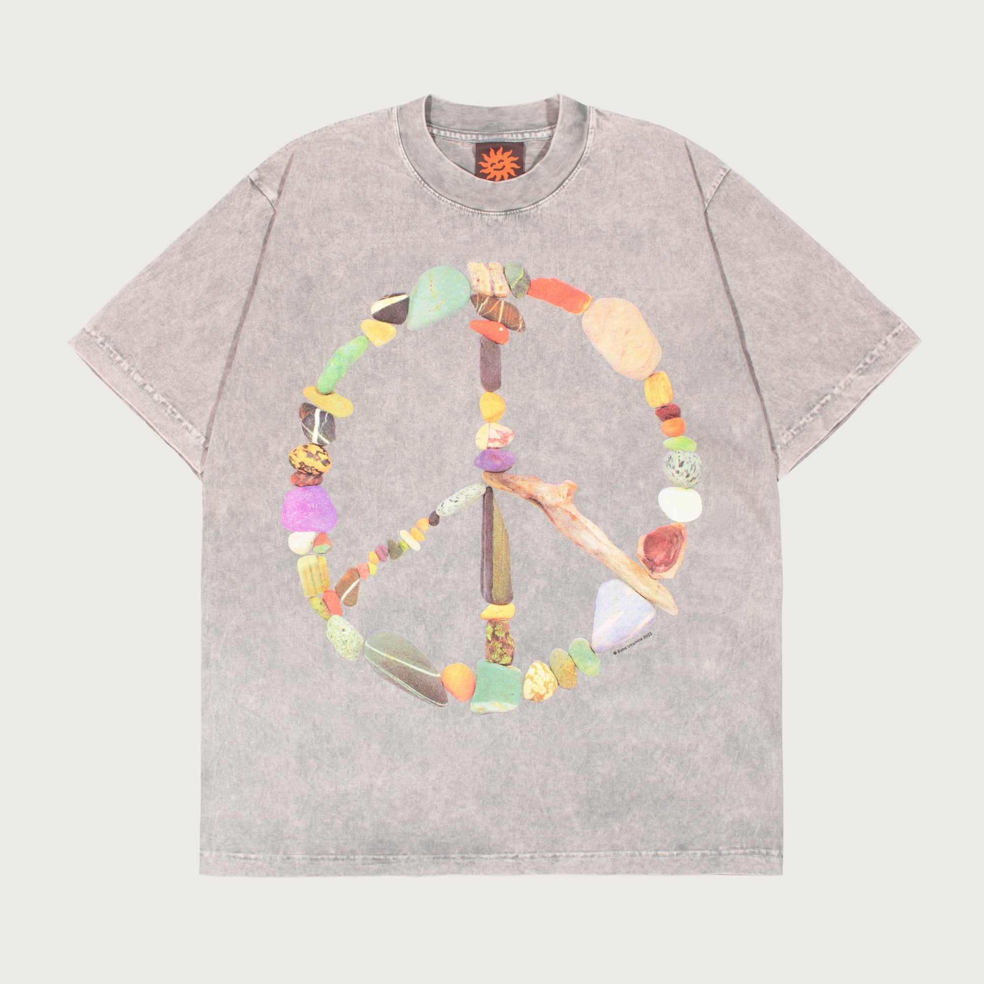 PEACE ROCKS tee